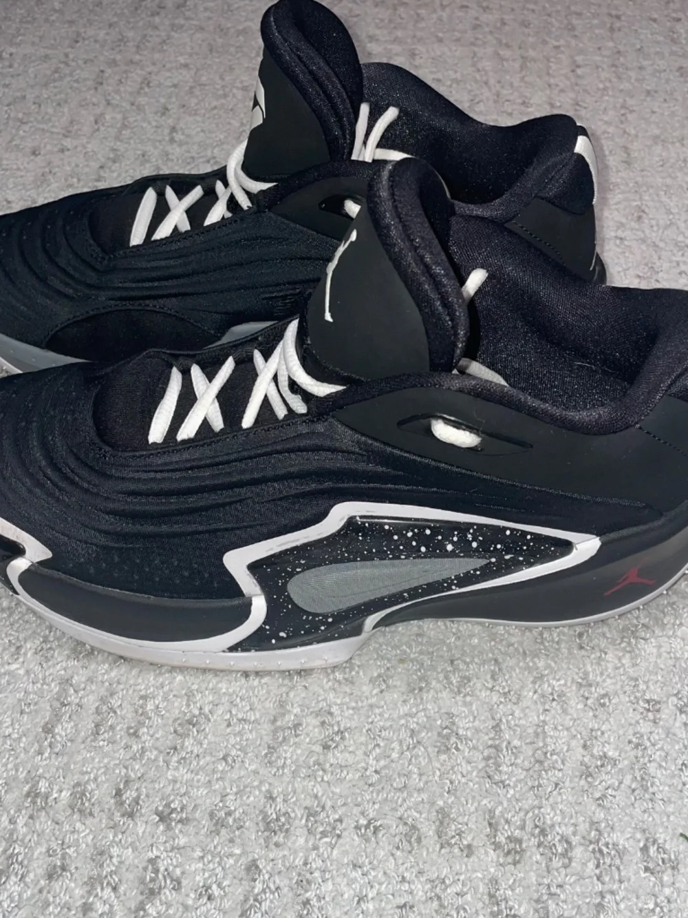 Jordan Luka 3 GS “Speedway” (FQ8185-001) Black Smoke Grey White Size 7Y